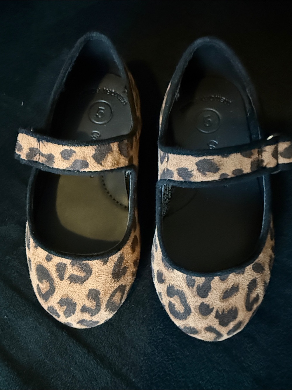 Cat & Jack Leopard Print Mary Jane Shoes - Toddler 5
